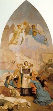  Mars Peintre - La peste à Marseille Orientalisme grec arabe Jean Léon Gérôme